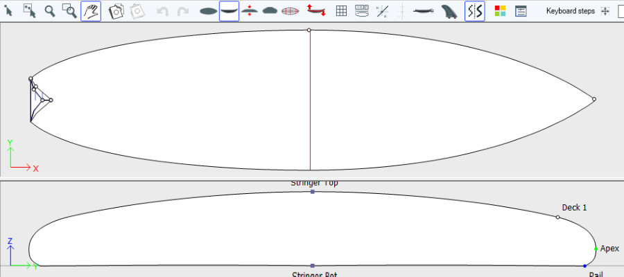 shape3d surfboard