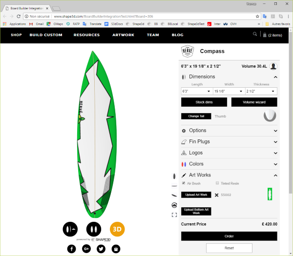 Shape3d Surfboard Design Software